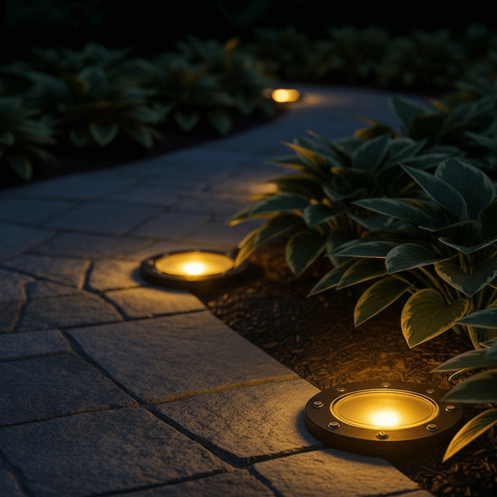 120V Cast Aluminum In Ground Well Light w/ Open Face Cover - DW4751 - DABMAR