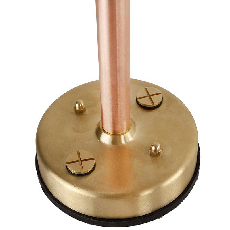 16” Super Duty LED Gooseneck Barn Light, Real Natural Raw Copper, Tough Weather Rated – OGN-925-RC