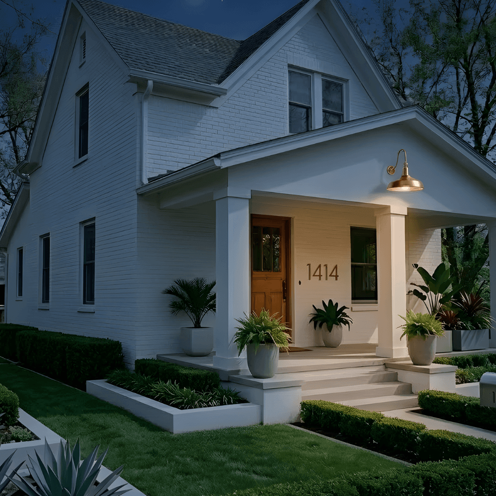 16” Super Duty LED Gooseneck Barn Light, Real Natural Raw Copper, Tough Weather Rated – OGN-925-RC