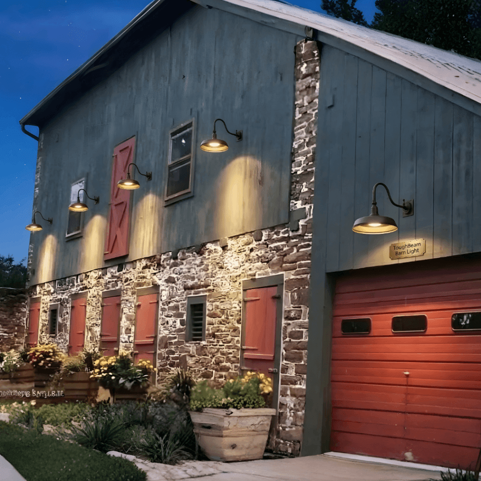 16” Super Duty Gooseneck Barn Lights, LED Barn Lighting, Tough Weather Rated – OGN-925