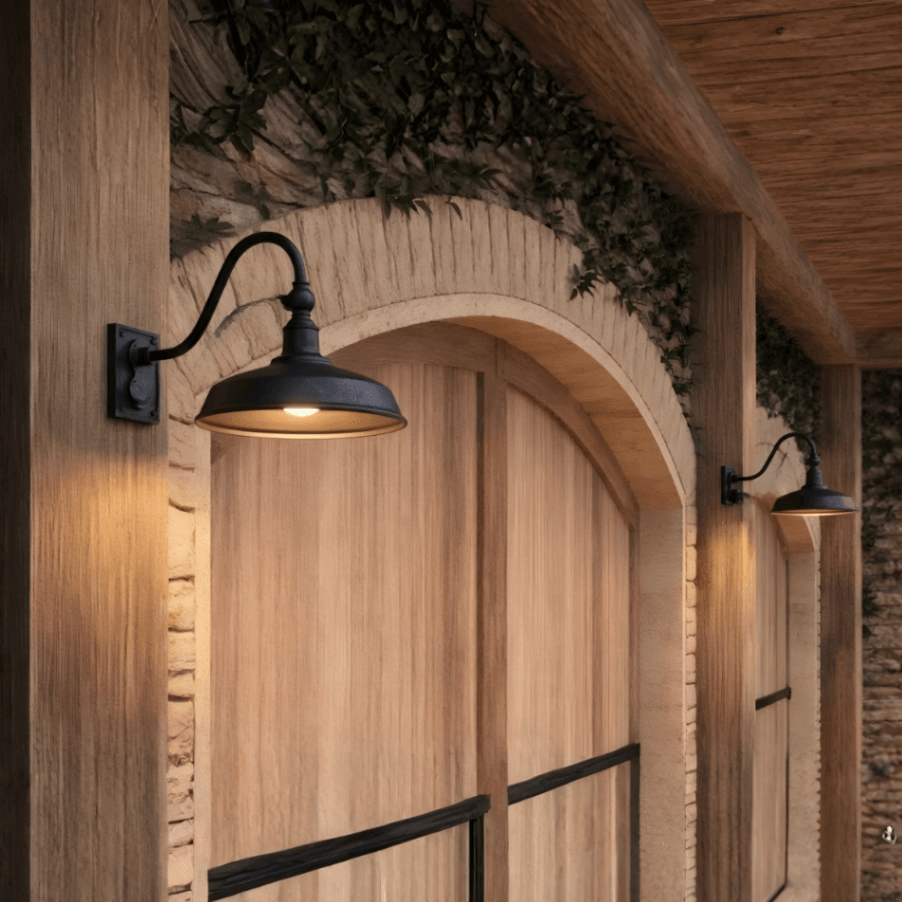 16” Super Duty Gooseneck Barn Lights, LED Barn Lighting, Tough Weather Rated – OGN-925