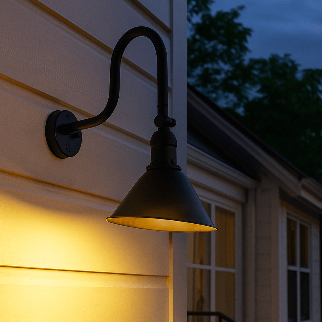10” Super Duty Gooseneck Sign Lights, LED Sign Lighting, Tough Weather Rated – OGN-930