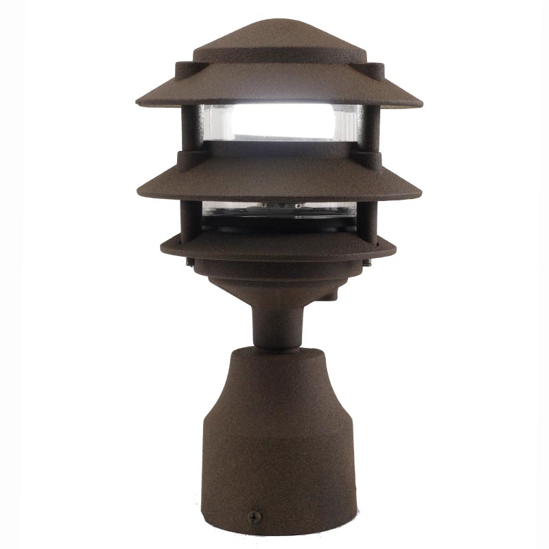 3 Tier Pagoda Pathway Post Light | AQLighting