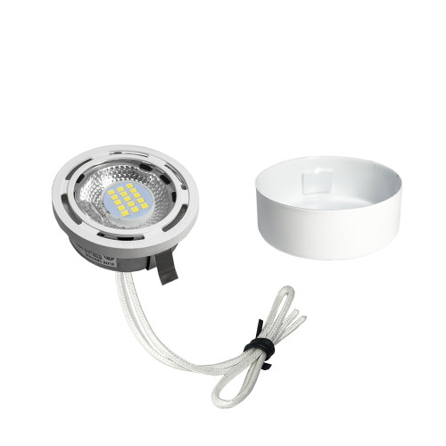 12V LED Under Cabinet Kitchen Overhead Flush Mount 3 Puck Light Kit -IUCLK-CPH