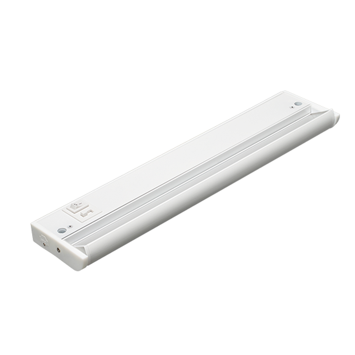 LC5 Undercabinet Lighting Shown In White Angled View