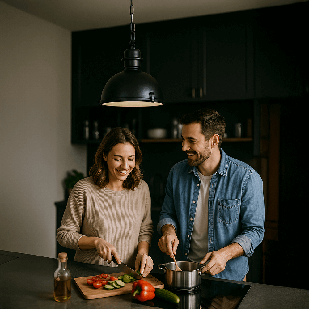 Large Industrial Warehouse Pendant Light - Warehouse Barn Hanging Kitchen Pendant Light - Title 24 Compliant - 120V Italian Design - AQ-PS7586 Large Industrial Warehouse Pendant Light - Warehouse Barn Hanging Kitchen Pendant Light - Title 24 Compliant - 120V Italian Design - AQ-PS7586