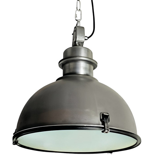 Large Industrial Warehouse Pendant Light - Warehouse Barn Hanging Kitchen Pendant Light - Title 24 Compliant - 120V Italian Design - AQ-PS7586
