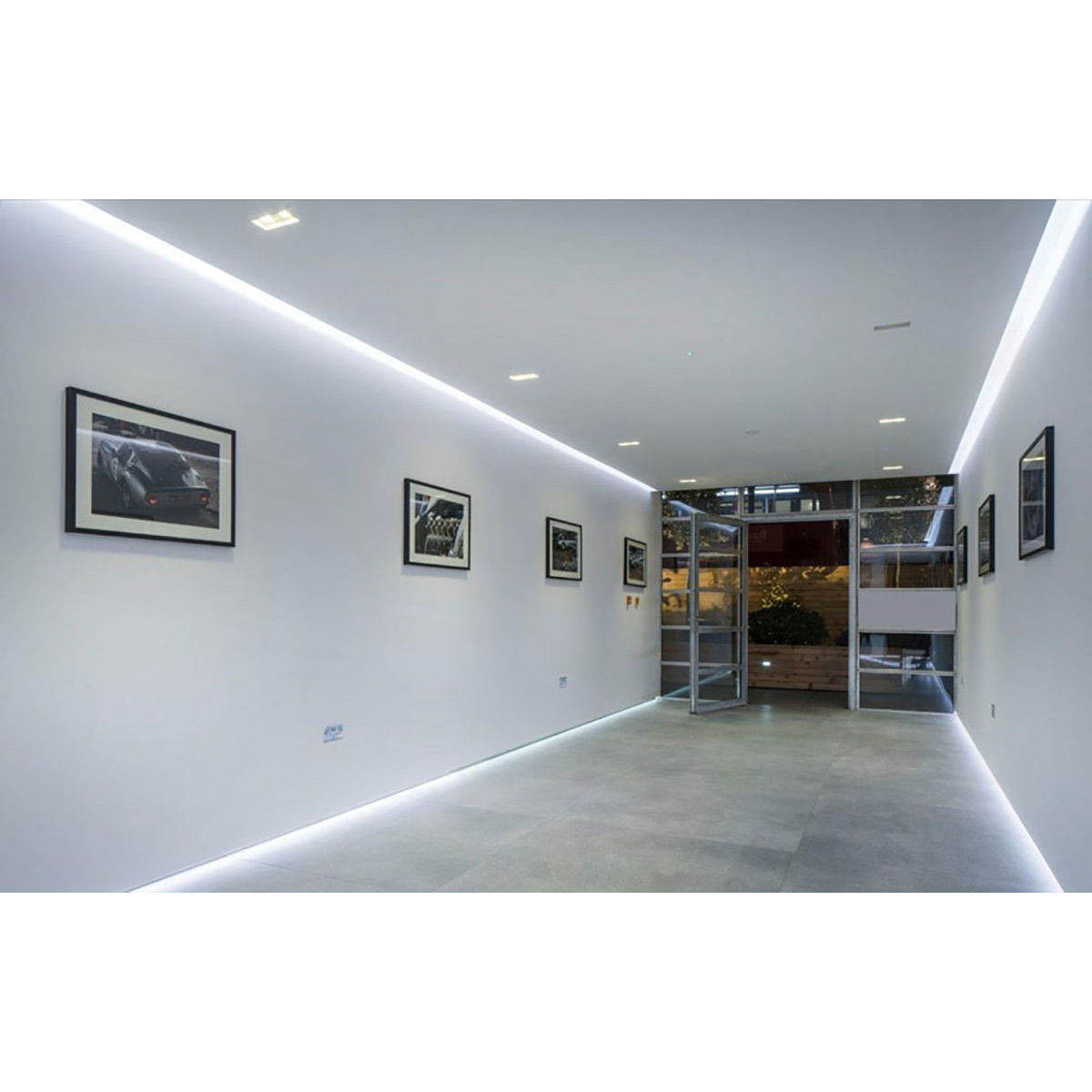 Cool White Rope Light In Scene