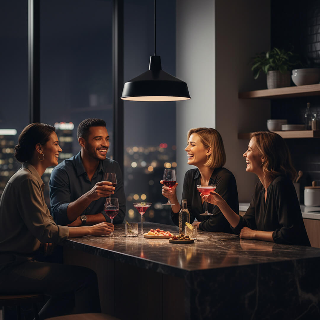 12 Inch Commercial Grade Vintage Barn Hanging Metal Pendant Light - 120V - IPL-1464