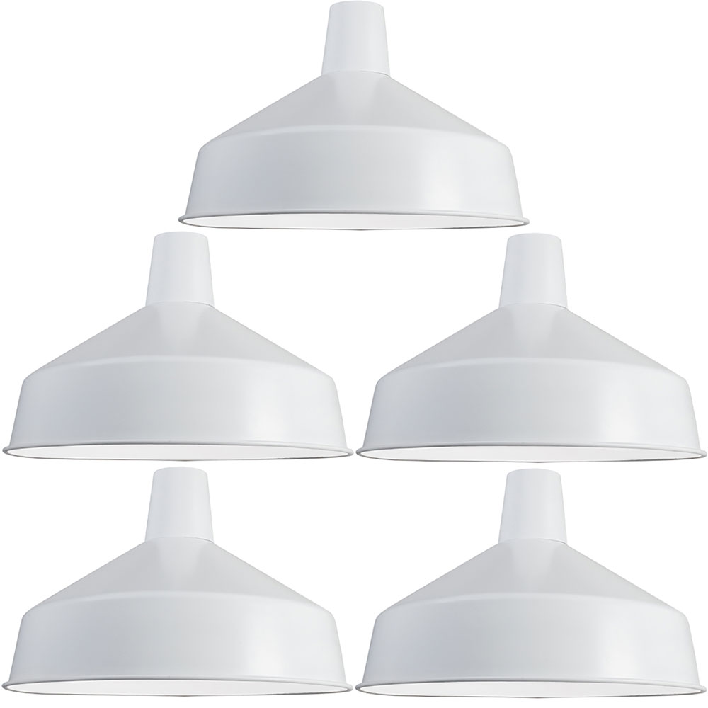 12 Inch Commercial Grade Vintage Barn Hanging Metal Pendant Light - 120V - IPL-1464