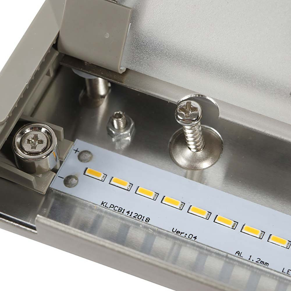 Dimmable LED Under Cabinet Kitchen Overhead Lighting - 120V LED Light Bar - AQUC