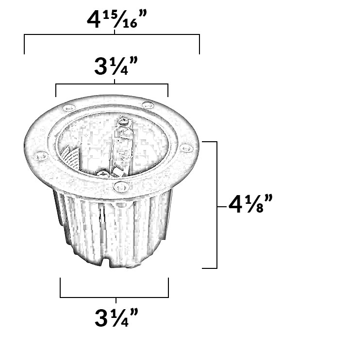 Fixture Body Dimensions Diagram