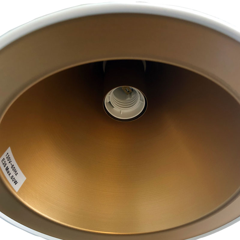 Reflective Gold Underside