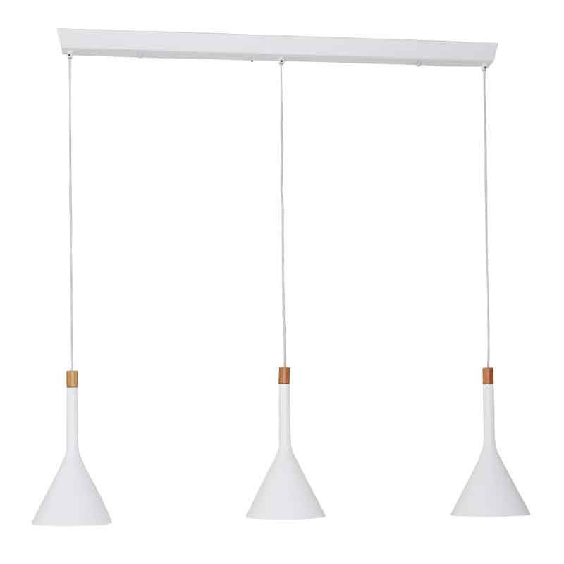 Thomas Mark - Three Light Modern Design Hanging Pendant Kitchen Island Light Fixtures - Cornucopia Series - TM-7807