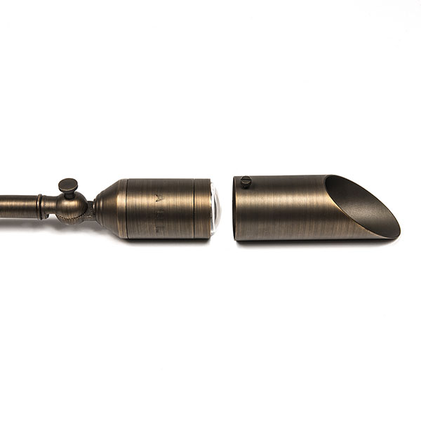 Removable/Replaceable Bronze Shade