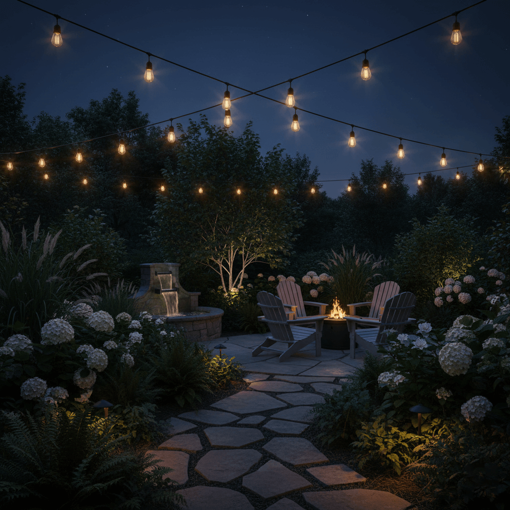 120V Vintage Filament Dimmable LED A19 String Light System - OSL-A19