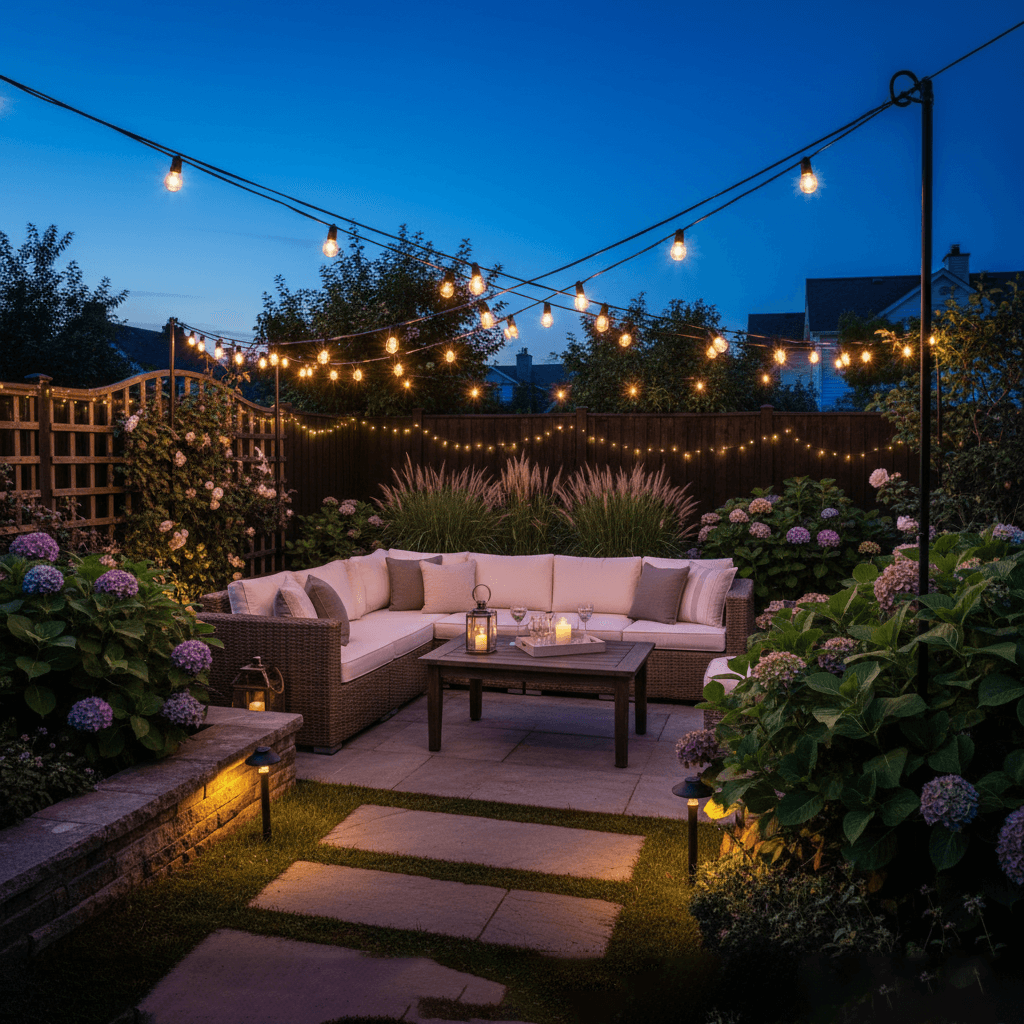 120V Vintage Filament Dimmable LED A19 String Light System - OSL-A19