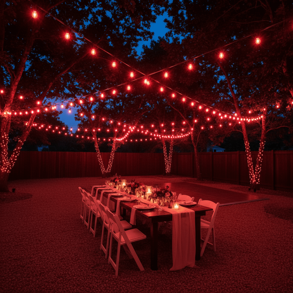 120V Vintage Filament Dimmable LED A19 String Light System - OSL-A19