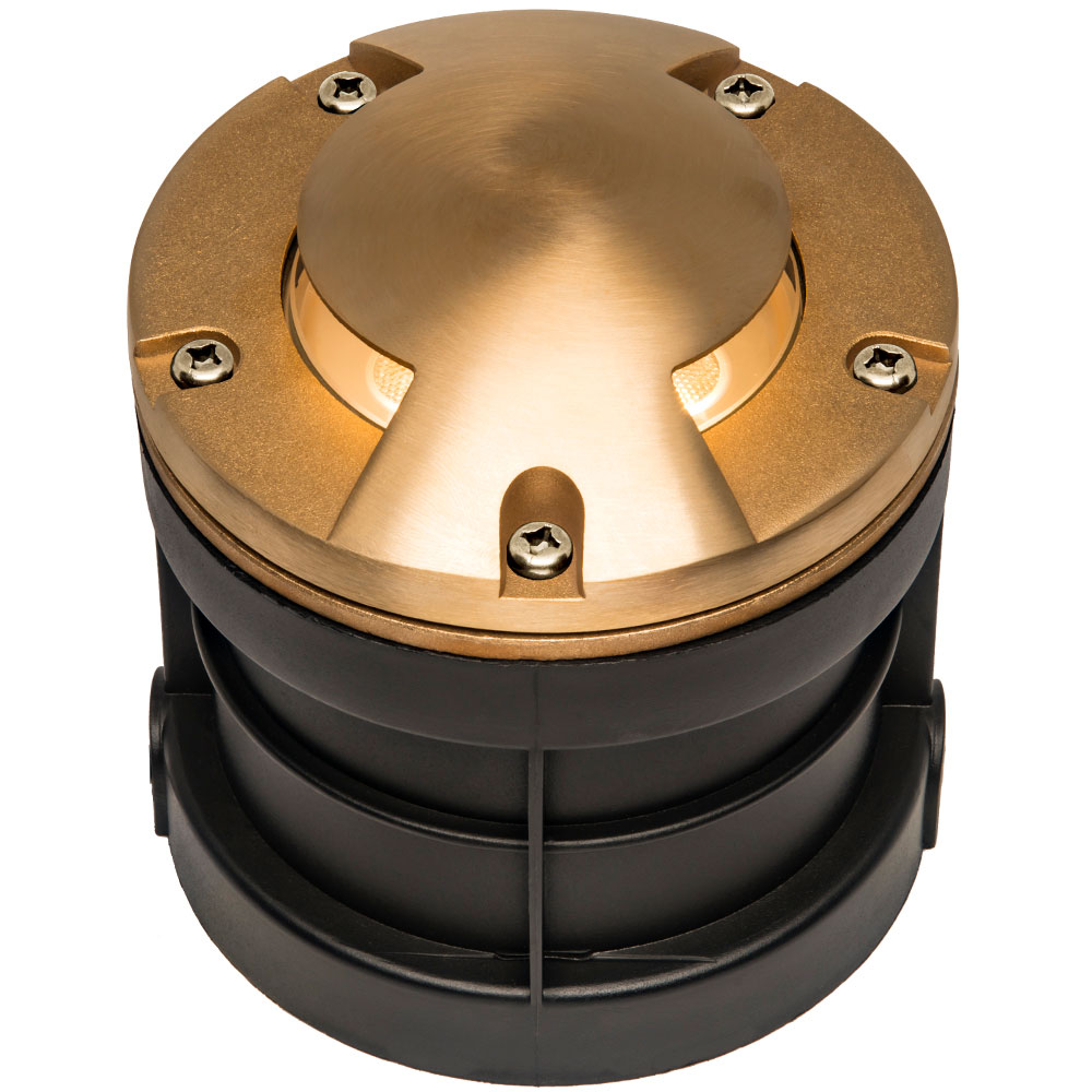 Raw Brass Well Light Cover