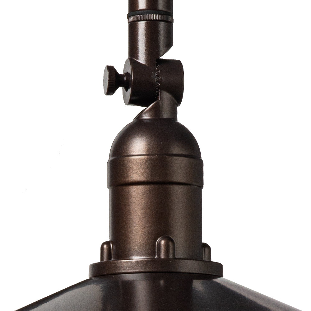 Saw-Tooth Swivel in Bronze