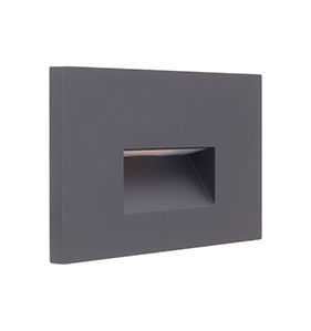 Horizontal Slot Black Angled View