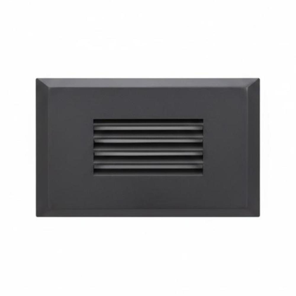 Horizontal Louvered Black