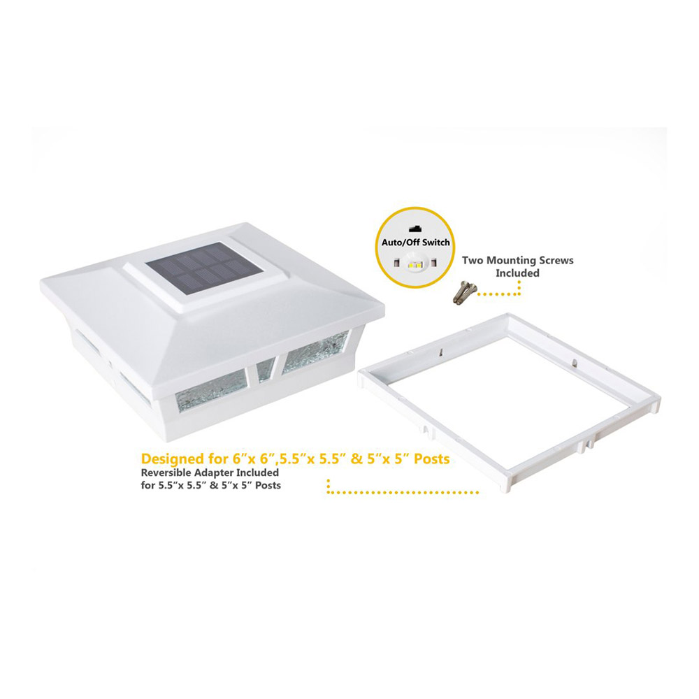 Oxford Solar Post Cap Diagram 2