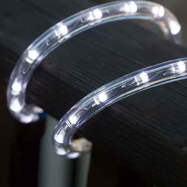120V Endura Rope Custom Cut White LED Rope Light, Type 513 Diode, Cool White, Warm White, Moon White - RLC-LED-END