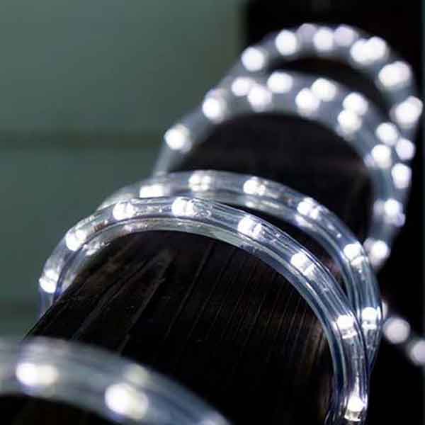 120V Endura Rope Custom Cut White LED Rope Light, Type 513 Diode, Cool White, Warm White, Moon White - RLC-LED-END