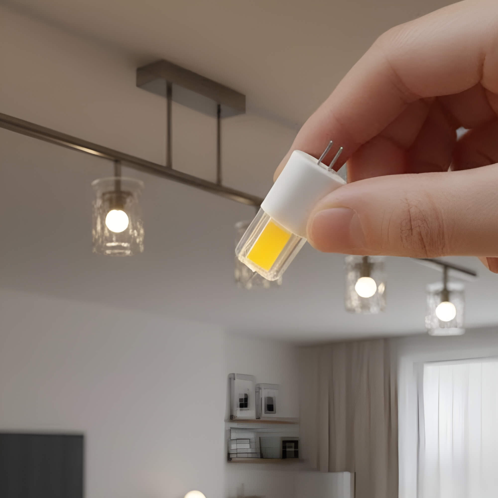 120V 2.5w G4 CoB LED Warm White 2700K 200 Lumens JC Bi-Pin Light Bulb - BJCL-1512-120-WW