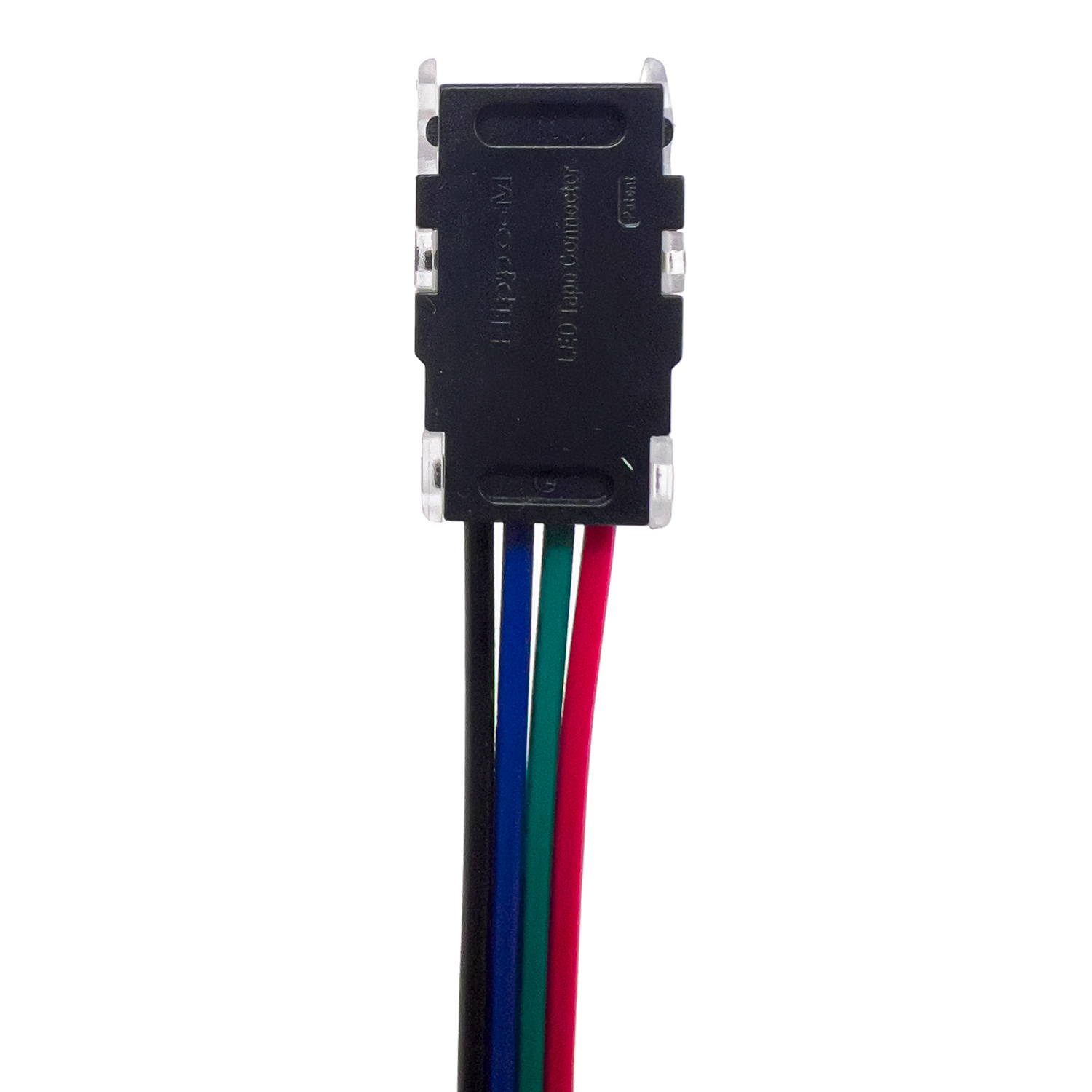 Tape Light Power Connector, Connector Bottom View