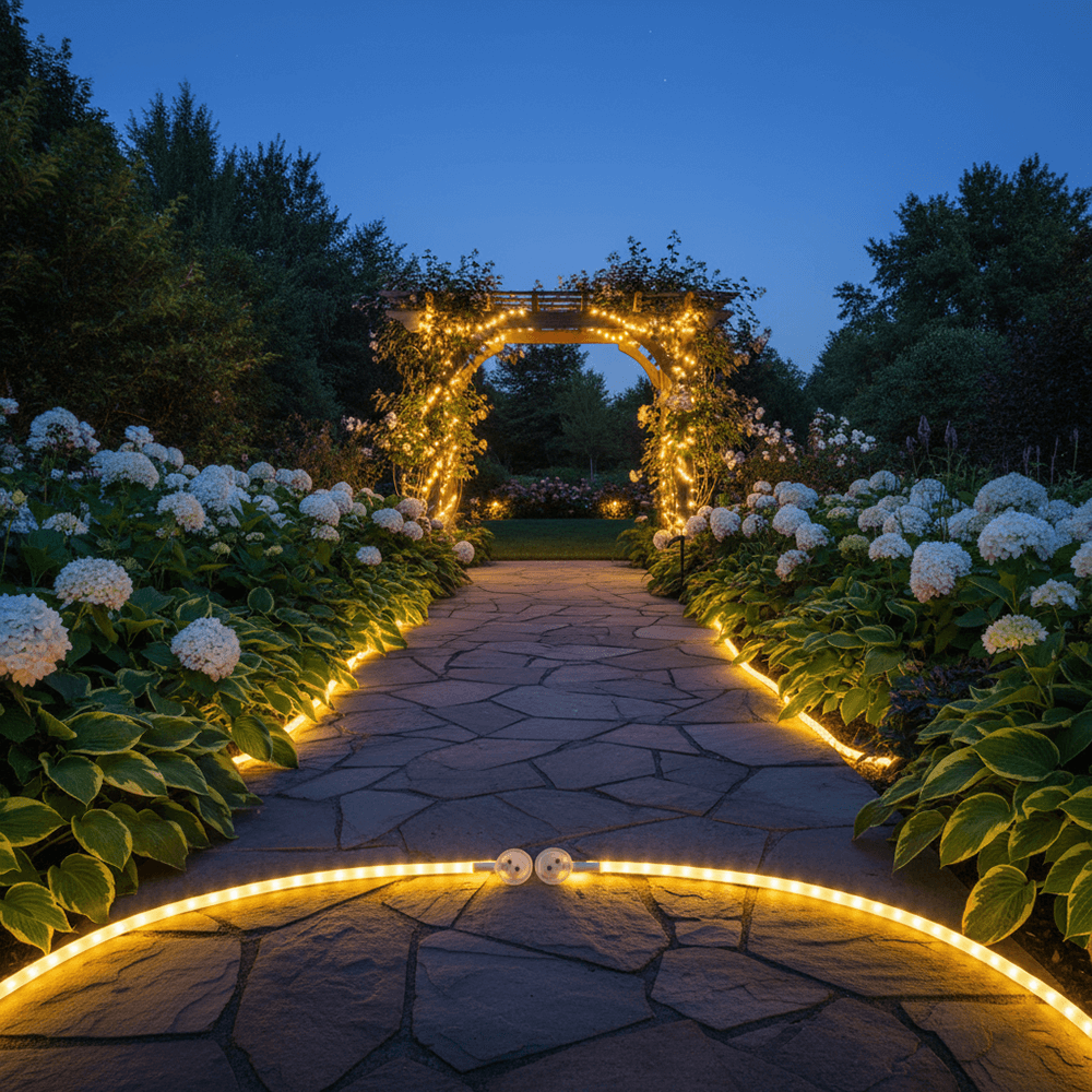 6' Rope Light Jumper w/ Clear Ends, 1/2" Diameter Rope Lights, 2 Power Connectors and 2 Heat Shrinks Included - RLA-JMP