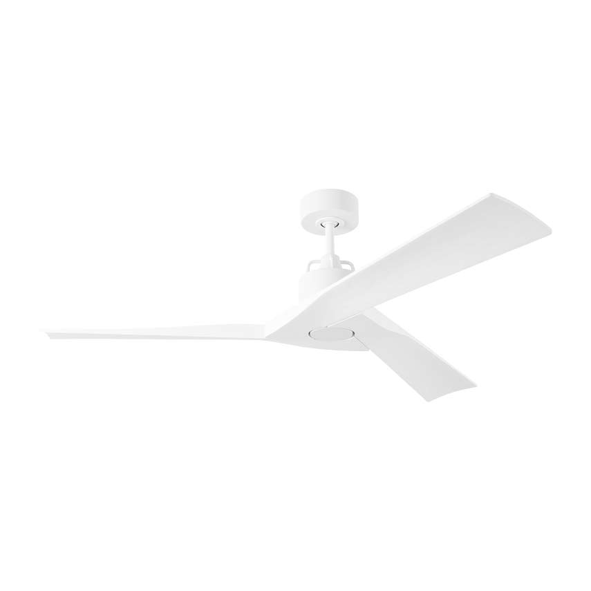 Matte White Housing With Matte White Blades