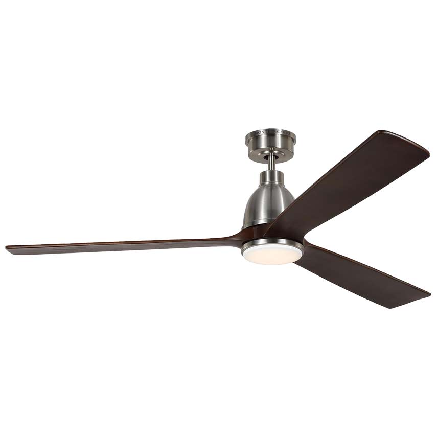 Bryden Smart 60" LED Ceiling Fan in Steel