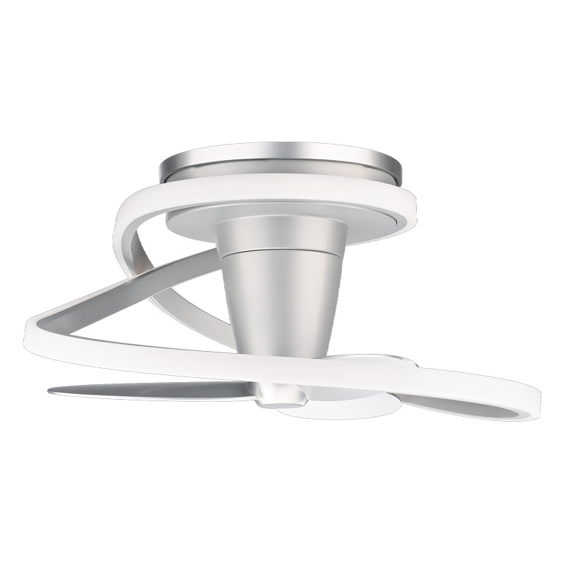 Titanium Silver Veloce Smart Fan Back View