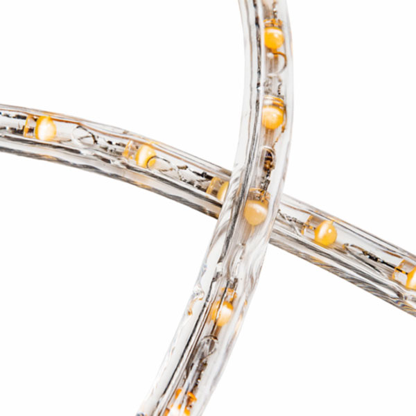 Warm White LED Rope Light, Close Up