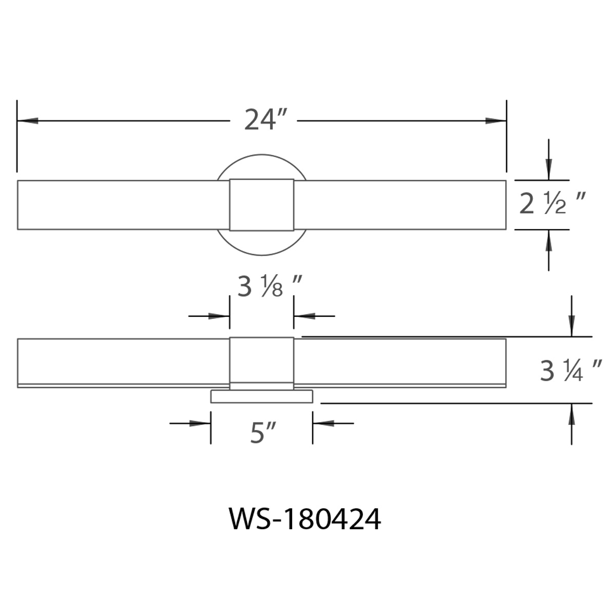 Turbo Bath & Vanity Light