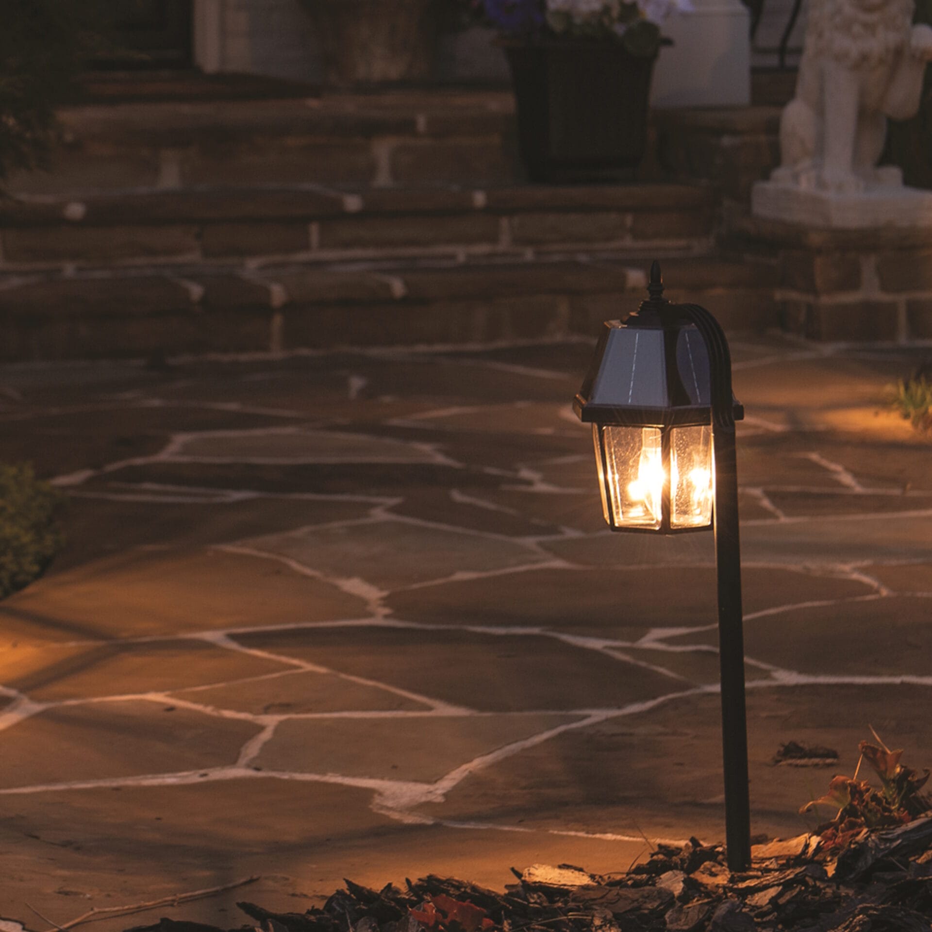 Solar Garden and Pathway Light Shepherd Hook