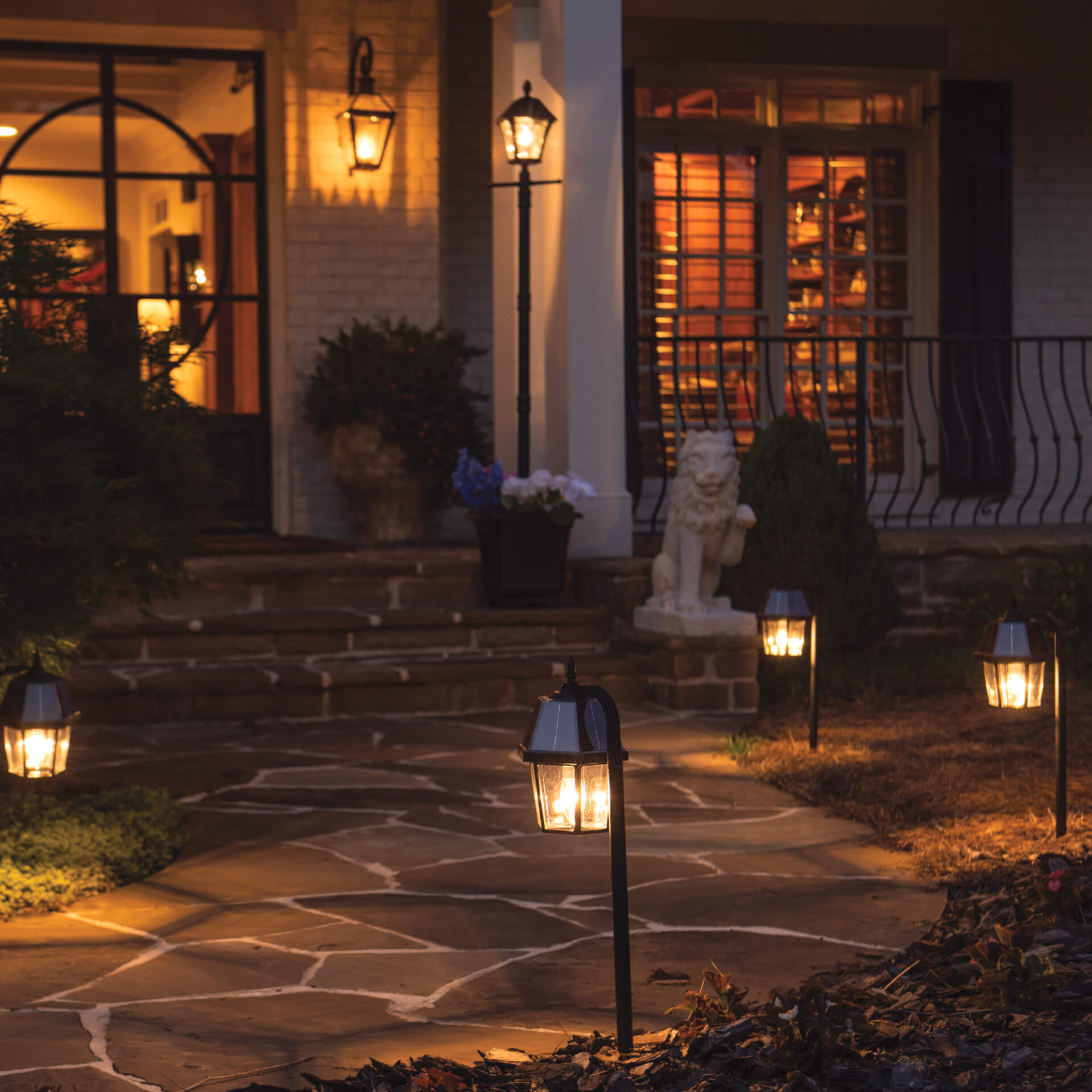 Solar Garden and Pathway Light Shepherd Hook