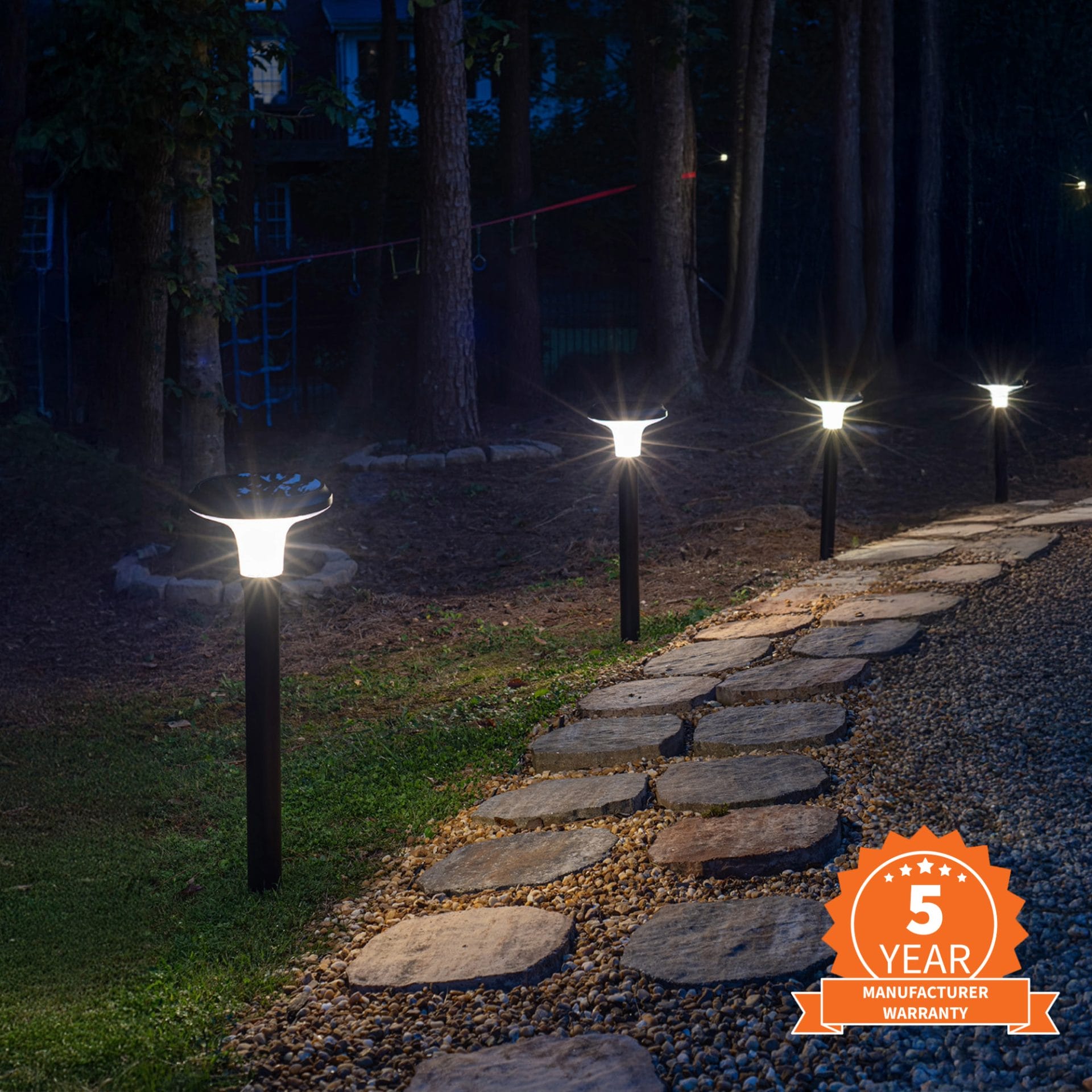 Vantage Bollard Solar Pathway Light