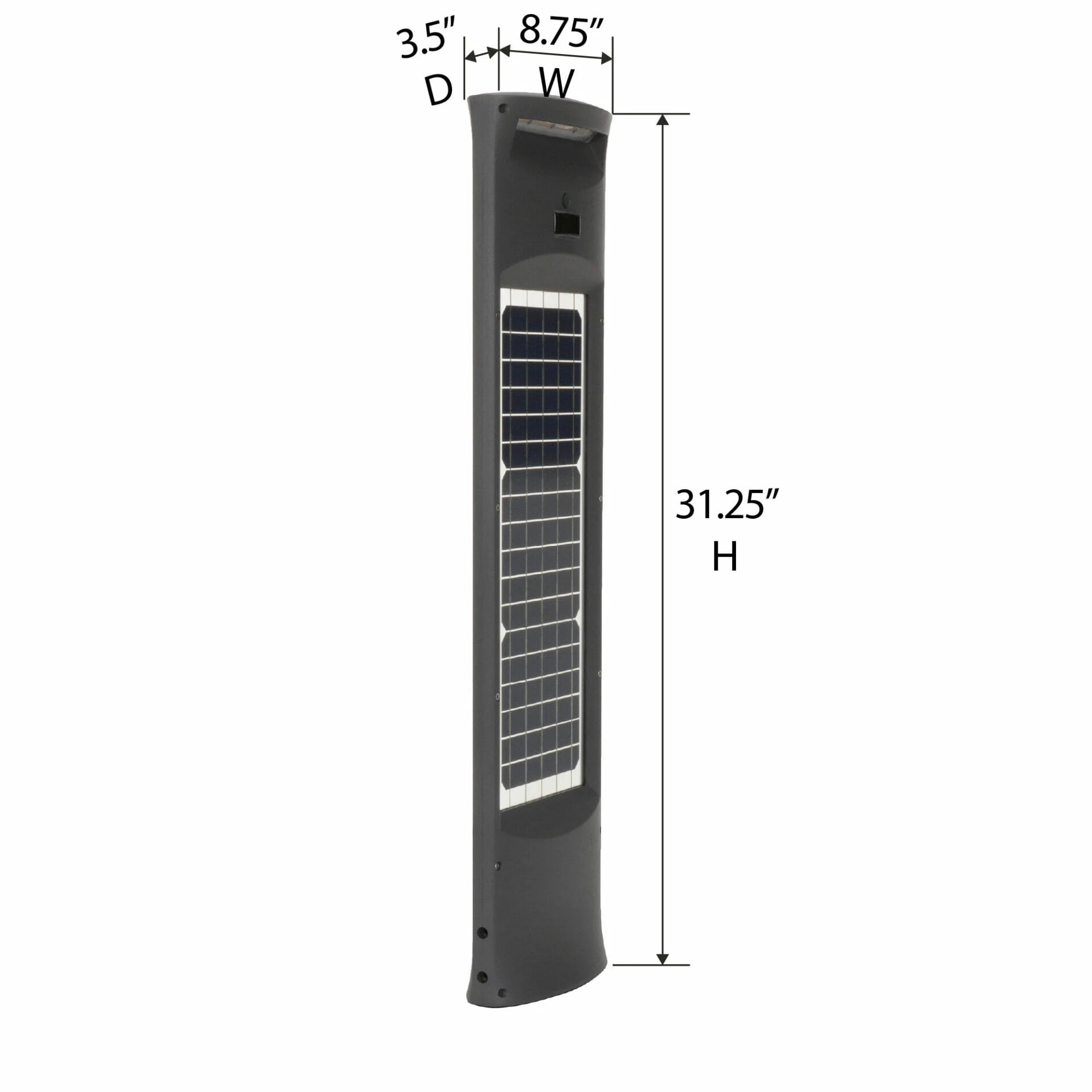 Solar Pillar Commercial Bollard