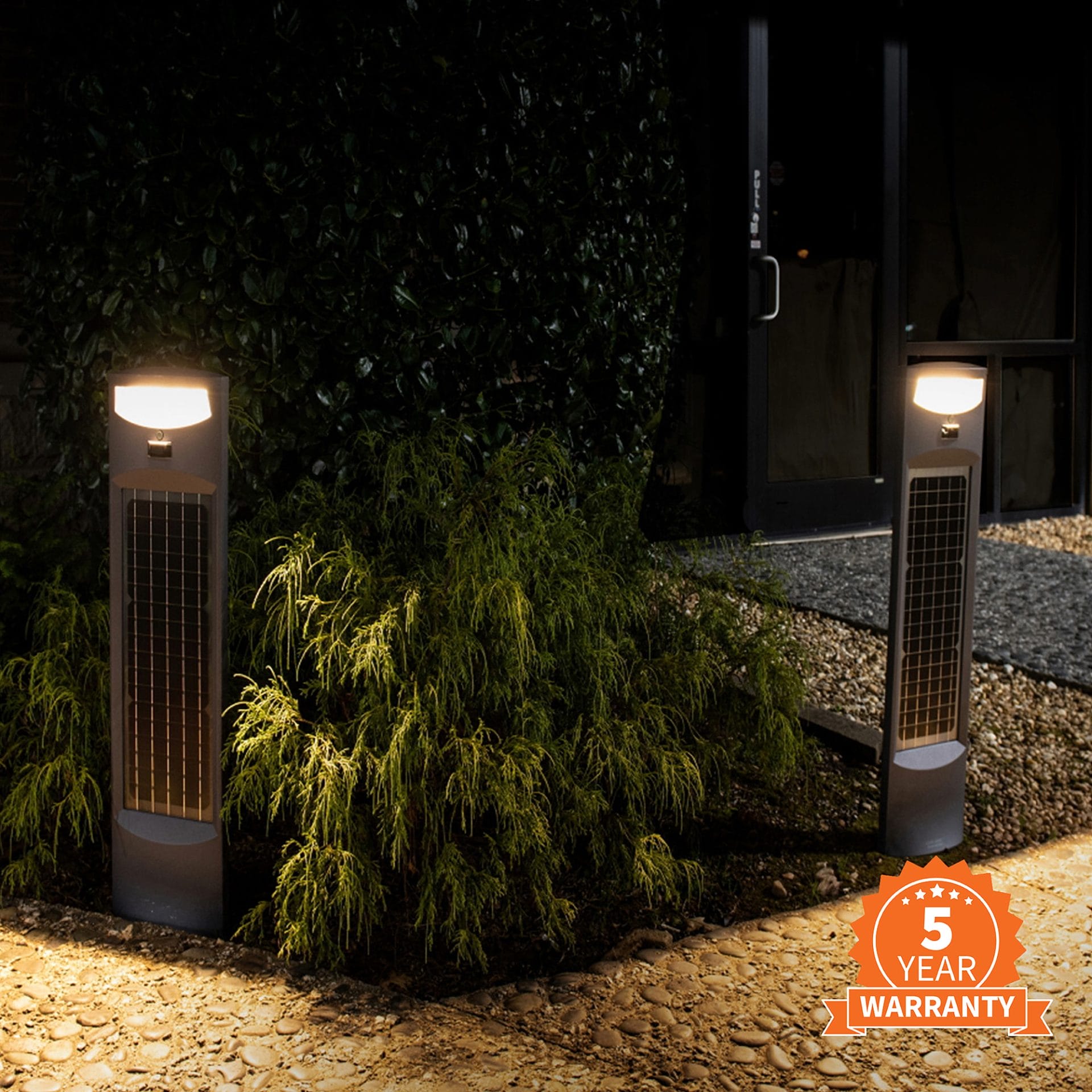 Solar Pillar Commercial Bollard