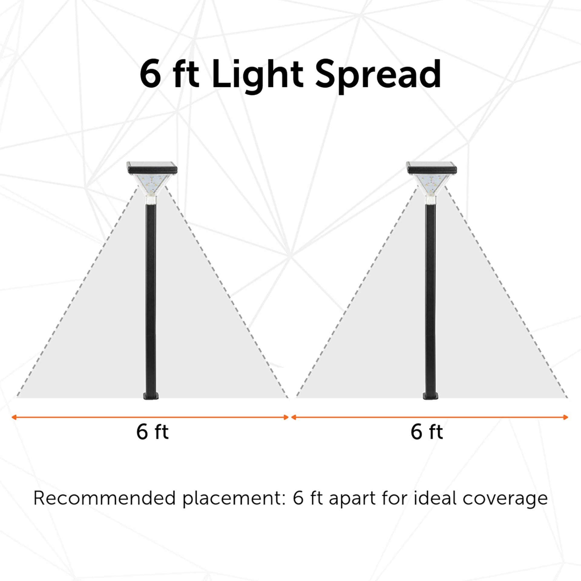 Luxor Solar Pathway Light Black – 2PK