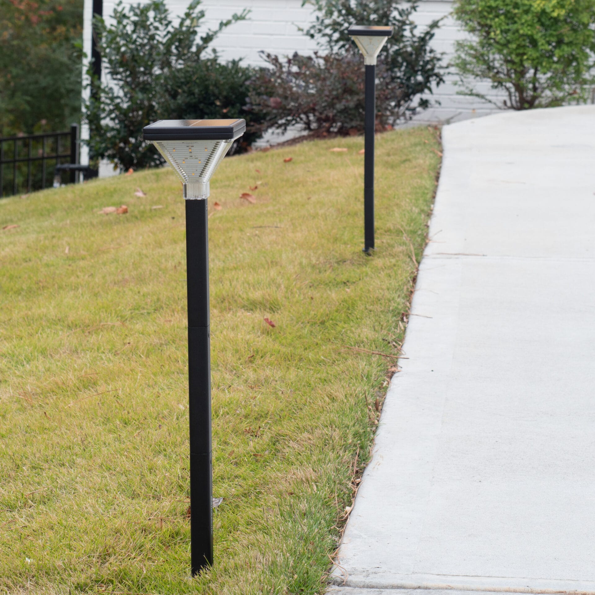 Luxor Solar Pathway Light Black – 2PK