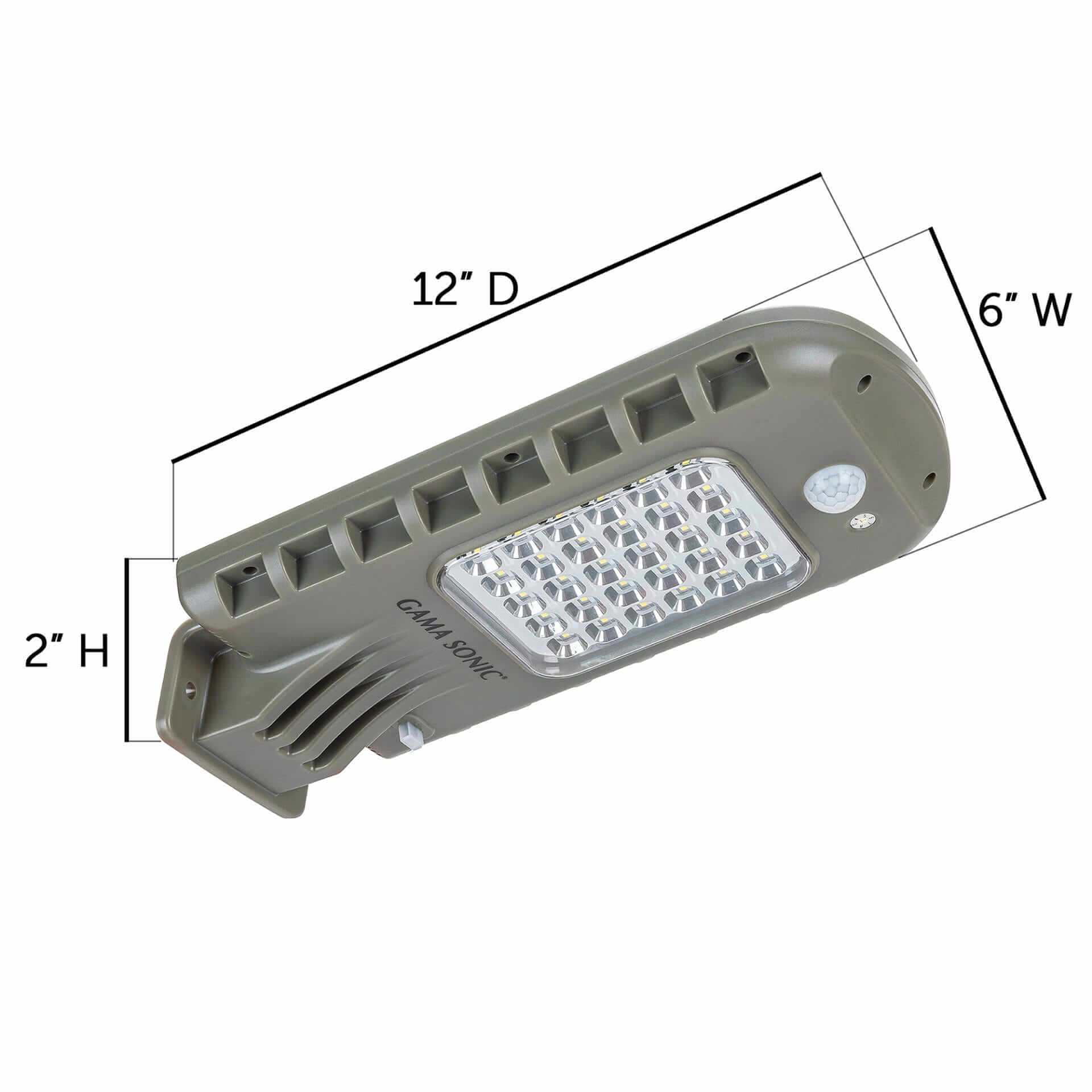 810 Lumen Solar Security & Area Light with Motion Sensor and Timer