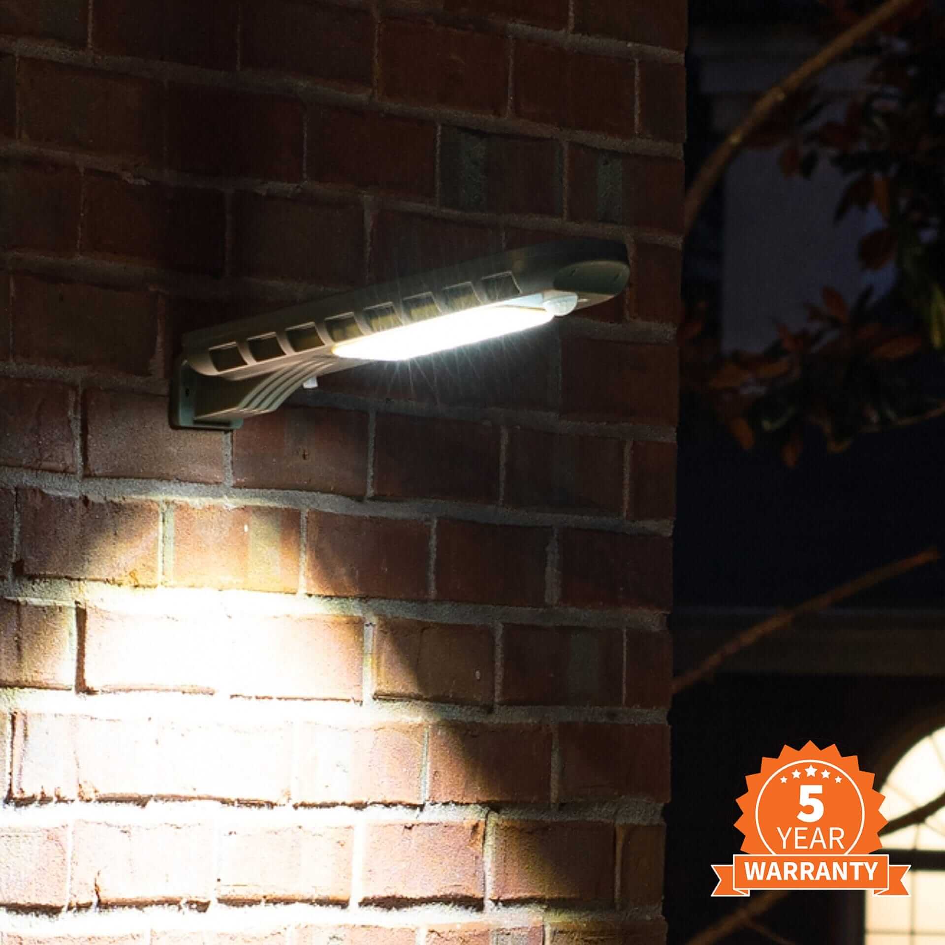 810 Lumen Solar Security & Area Light with Motion Sensor and Timer