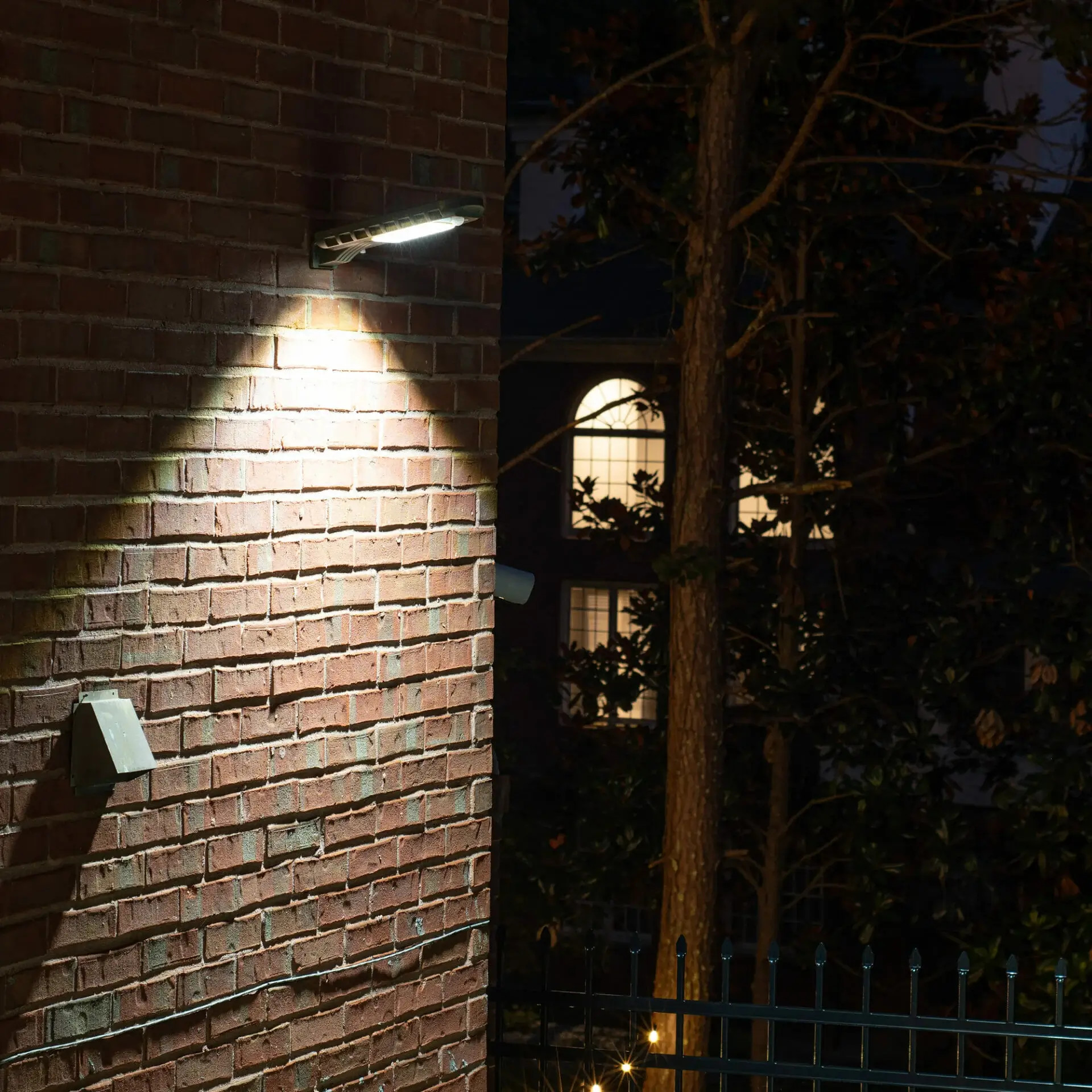 810 Lumen Solar Security & Area Light with Motion Sensor and Timer