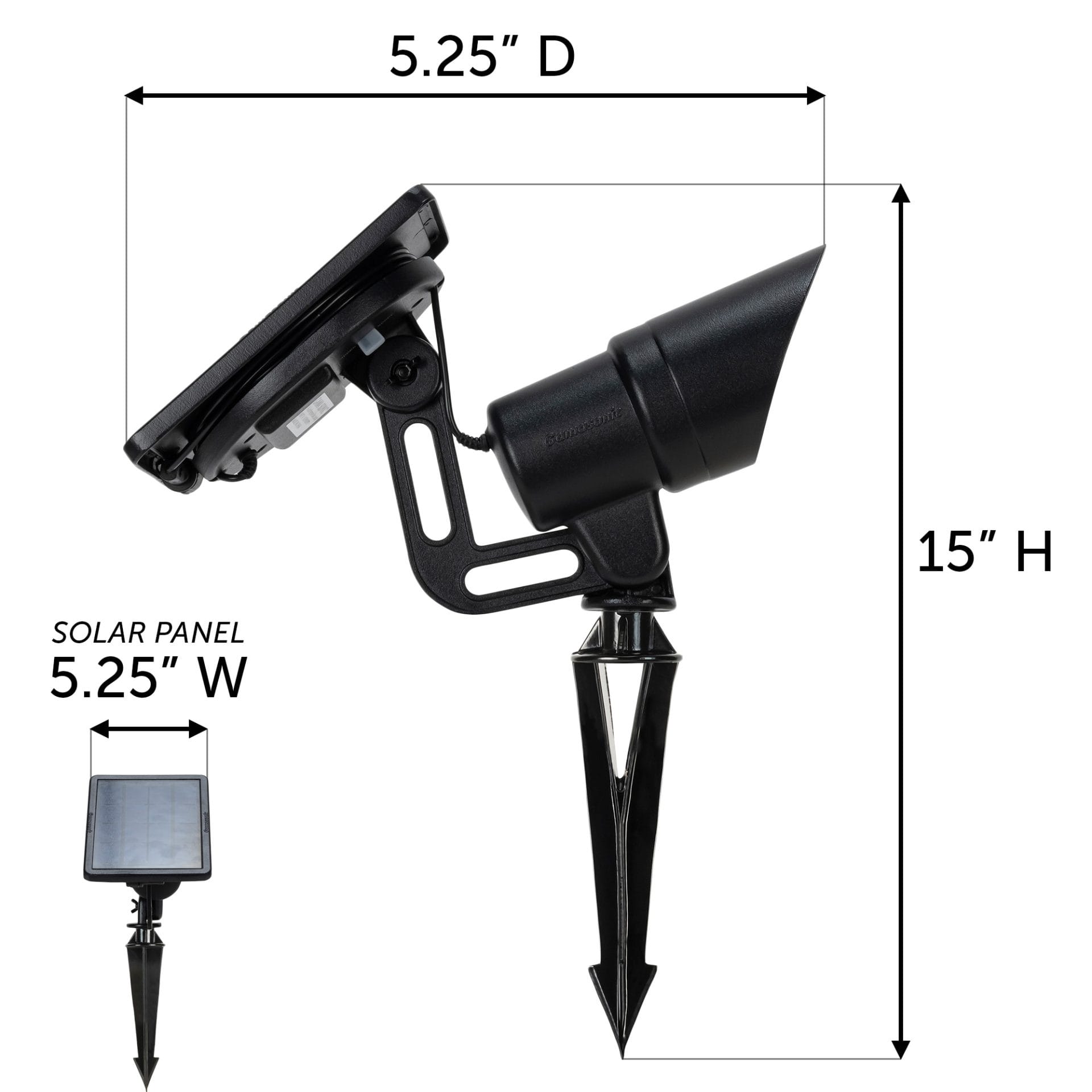 Sunset Glow Garden Bundle  4-Pathway + 2-Spotlight Solar Lighting Kit