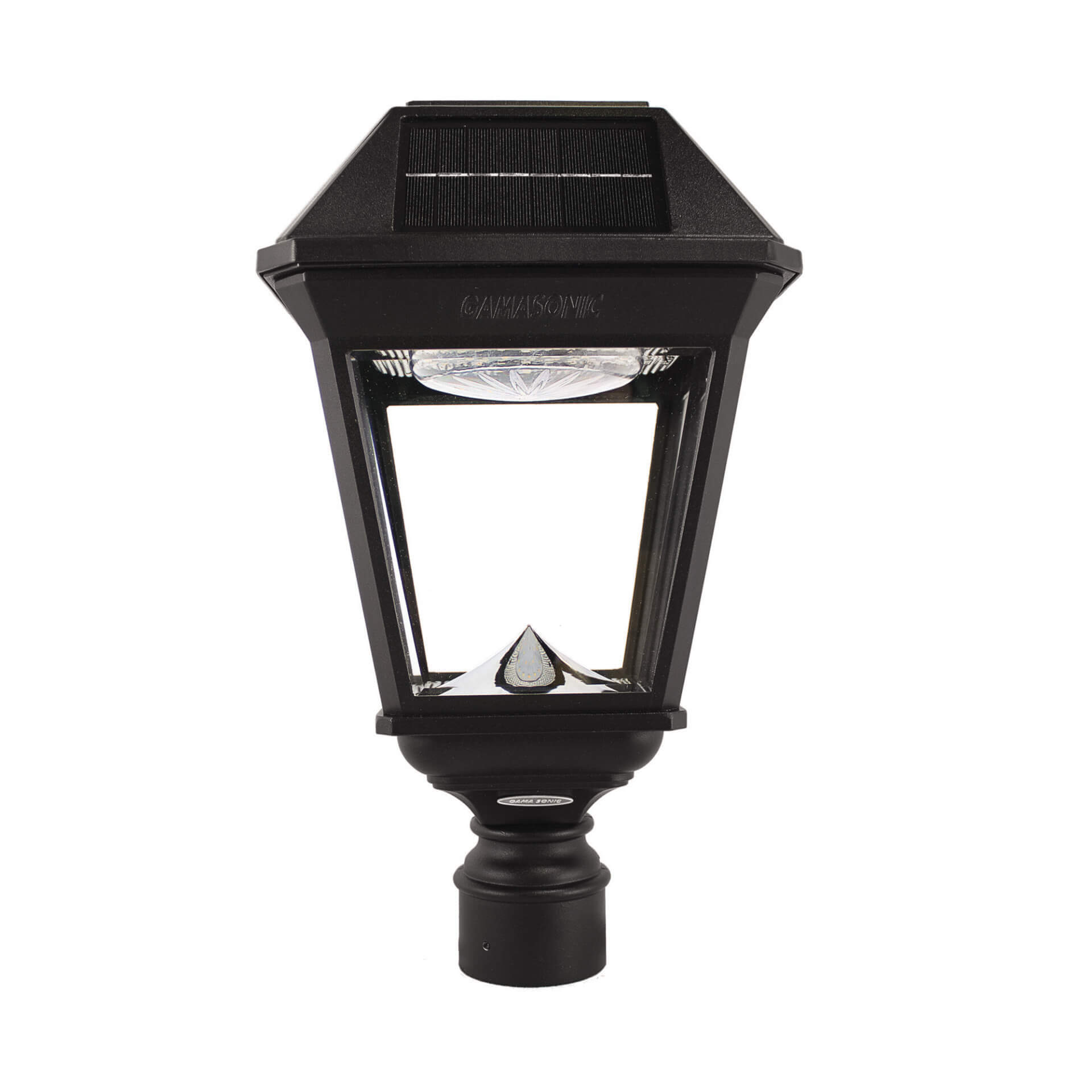 Imperial III Commercial Solar Post Light with Dual Color and 3″ Fitter
