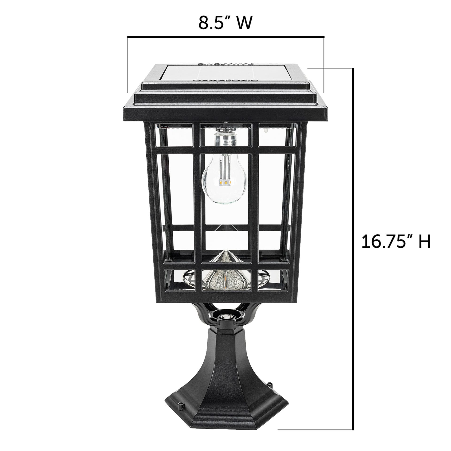 Grand Prairie Bulb Solar Light